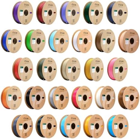 eSUN PLA+ Filament 1.75mm, 3D Printer Filament PLA Plus, Dimensional Accuracy +/- 0.03mm, 1KG Spool (2.2 LBS) 3D Printing Filament for 3D Printers, Green