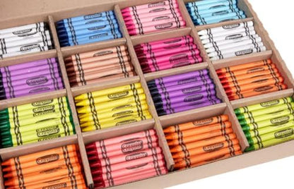 Crayola Bulk Crayon Classpack - 800ct (16 Colors), Bulk Teacher Supplies & Classroom Essentials for Back to School, Arts & Crafts Crayons for Kids, 3+