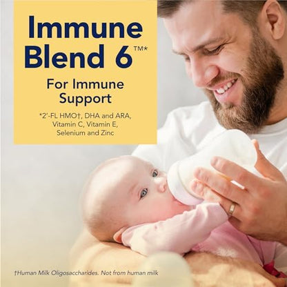 Amazon Brand - Mama Bear Infant Milk-Based Baby Formula Powder with Iron, 2'FL HMO, Omega-3 DHA and Choline, Brain, Growth, Immunity, Non-GMO, 1.39 pound (Pack of 1)