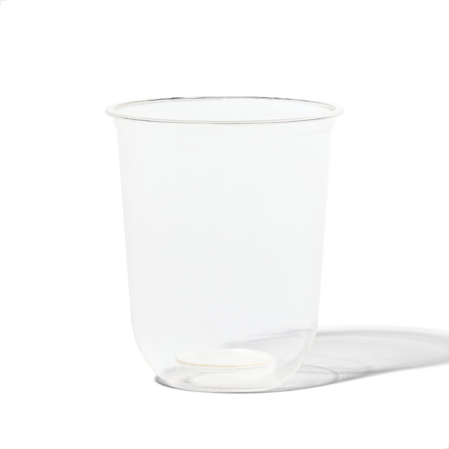 TOSSWARE NATURAL Arc - Plant Based Cups 16 oz - Plastic Alternative Cups for Parties, Bachelorettes, Weddings - Recyclable Clear Cold Cups - Set of 1000