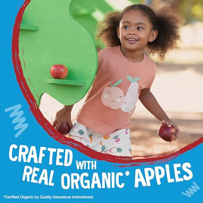 Earth's Best Organic Sunny Days Snack Bars for Toddlers 2 Years Old and Up, Apple Flavored with Other Natural Flavors, 7 ct (Pack of 6)
