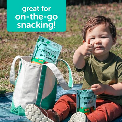 Beech-Nut Probiotic Melties Baby & Toddler Snack Melts, Apple Carrot Mango Yogurt, 1 oz (7 Pack)