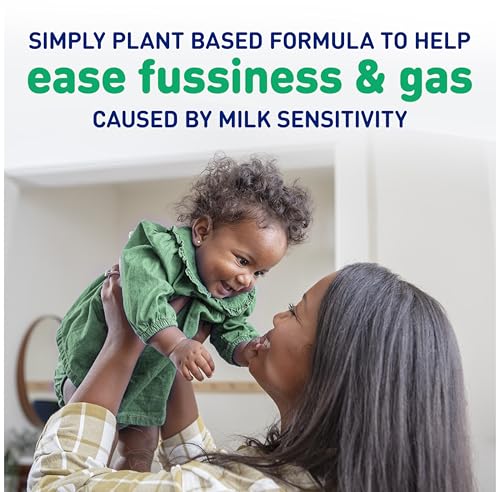 Enfamil Prosobee Plant based Baby Formula, for Sensitive Tummies, Soy-based Plant Sourced Protein, Vitamins for Immune Support, Lactose-free, Milk free, Gluten free, 20.9 Oz Can, 4 Count