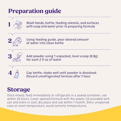 Bubs 365 Day Grass Fed Infant Formula with Iron, Cow Milk-Based Powder for Infants 0-12 Months, Made with Non-GMO Milk, 20 oz