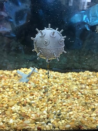 Floating Sea Mine Fish Tank Decoration