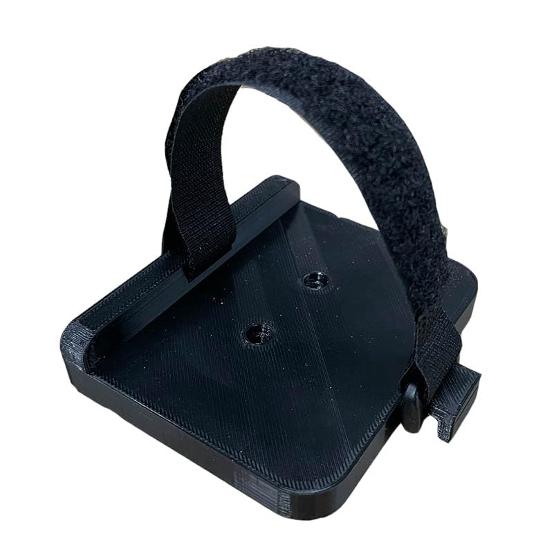 Universal power supply/brick wall or cabinet mount bracket (BULK Qty: 4) - Black Med