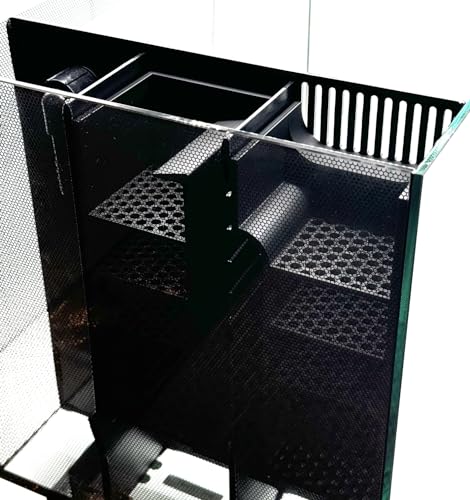 Media Basket Set Compatible with Fluval EVO 13.5 Gallon Aquarium Chambers - 5 Trays Included - Hole Plug Included