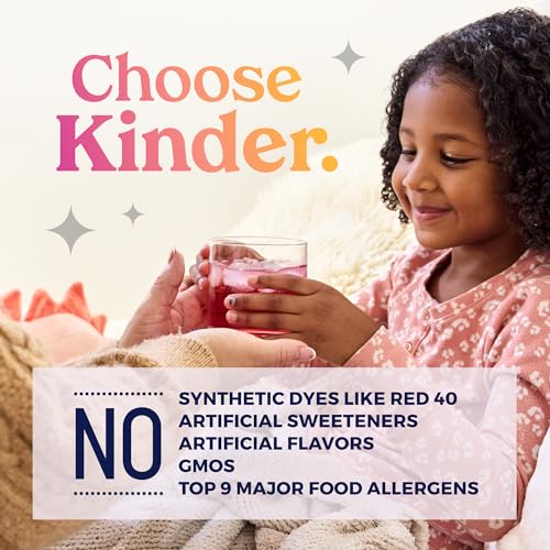 Kinderlyte Electrolyte Powder for Kids and Adults - Drink Mix Hydration Packets (Lemonade, 16 Count), No Artificial Sweeteners or Flavors, No Synthetic Dyes, Vegan, Non-GMO, Gluten-Free