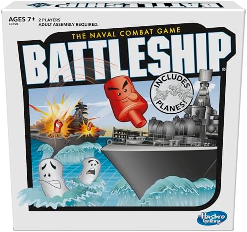 Hasbro Gaming Battleship with Planes Strategy Board Game for Ages 7 and Up (Amazon Exclusive)