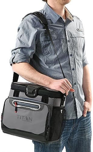 Titan by Arctic Zone 30 Can Zipperless Soft Cooler with HardBody Liner