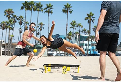 Spikeball 3 Ball Original Roundnet Game Set - Includes 3 Balls, net and Bag