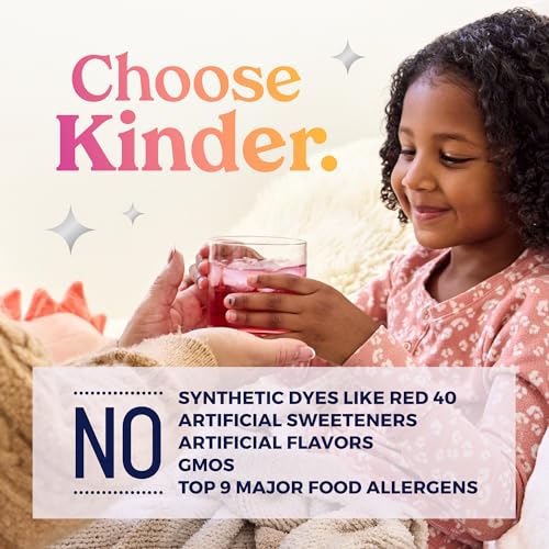 Kinderlyte Electrolyte Powder for Kids and Adults - Drink Mix Hydration Packets (Fruit Punch, 16 Count), No Artificial Sweeteners or Flavors, No Synthetic Dyes, Vegan, Non-GMO, Gluten-Free