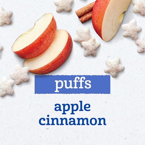 Gerber Baby Snacks Puffs, Apple Cinnamon, 1.48 Ounce (Pack of 6)