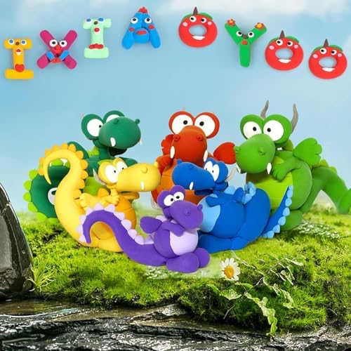 Air Dry Clay, Modelling Clay for Kids, 50 Colors DIY Molding Magic Clay for with Tools, Soft & Non-Sticky, Toys Gifts for Age 3 4 5 6 7 8+ Years Old Boys Girls Kids