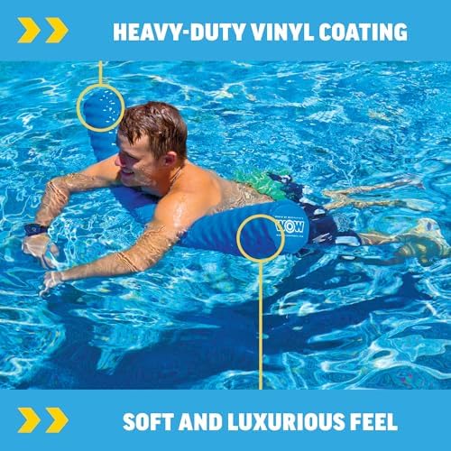 WOW World of Watersports First Class Foam Pool Noodles for Swimming and Floating, Pool Floats, Lake Floats