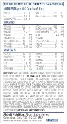 Similac 360 Total Care Sensitive Infant Formula for Fussiness & Gas Due to Lactose Sensitivity, Has 5 HMO Prebiotics, Baby Formula, Ready to Feed, 8-fl-oz Bottle, Pack of 24