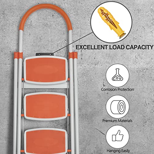KURUI 510Pcs Wall Hanging Kit with Anchors and Screws, Picture Hanging Kit for Wall Decor Art, Frame, Canvas, Dry Wall Anchors Assortment Kit for Sheetrock Concrete Brick, 6 Sizes Picture Hangers