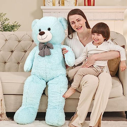 MaoGoLan Giant Big Anniversary Teddy Bear 47 inch Huge Oversized Stuffed Naimal 4 Feet Gift for Girls Girlfriend Boys Wife