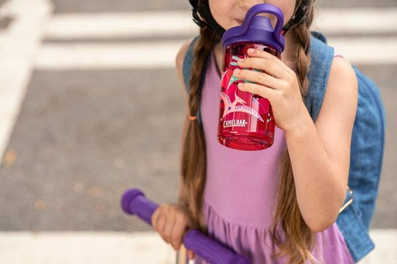 CamelBak Eddy+ Kids Bite Valve Straw Tritan Renew Water Bottle