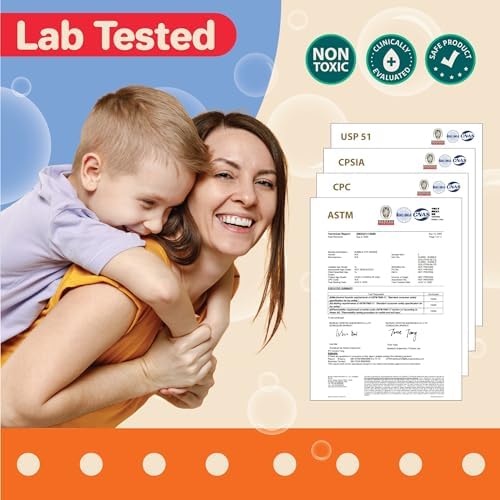 64 oz Iridescent Bubble Solution Refill | Non-Toxic Pre-Mix Bubble Refill Solution No Mixing or Measuring Required | Bubbles for Kids | Bubbles Bulk | Bubble Machine Solution | Giant Bubble Solution