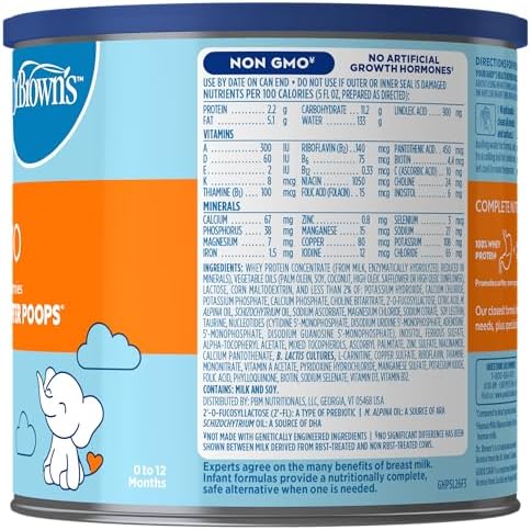 Good Start | Dr. Brown’s Gentle Pro, Baby Formula Powder, For Sensitive Tummies, Easy Digestion and Softer Poops, Infant Formula with Probiotics, DHA, Non-GMO, 20 Ounce