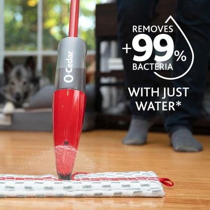 O-Cedar ProMist MAX Microfiber Spray Mop, Red