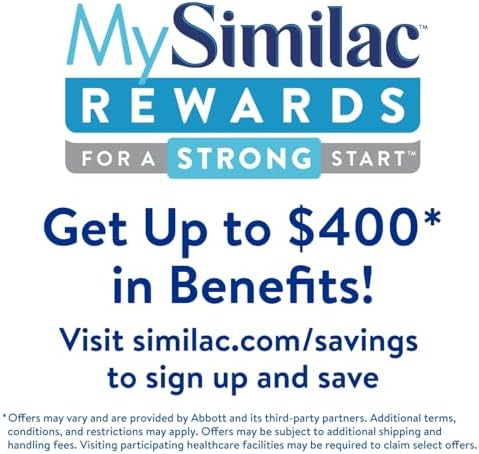 Similac Soy Isomil Infant Formula with Iron, Ready to Feed, 1 Qt (Pack of 4)