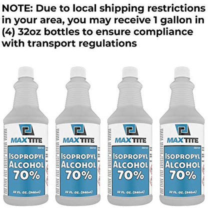 MAXTITE Isopropyl Alcohol 70% (1 Gallon)