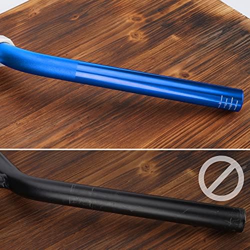 Handle Bar with Foam Pad 7/8" 22MM Handlebar Compatible with CRF YZF KXF KLX RMZ DRZ Pit Dirt Bike Motocross ATV Quad Blue