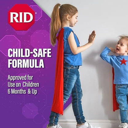 RID One & Done, Just One Application Head Lice Treatment, No Combing Required, Prescription Strength Ivermectin Lotion for Children & Adults, Eliminates Super Lice & Renders Eggs Non Viable