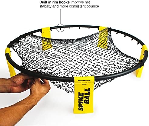 Spikeball 3 Ball Original Roundnet Game Set - Includes 3 Balls, net and Bag
