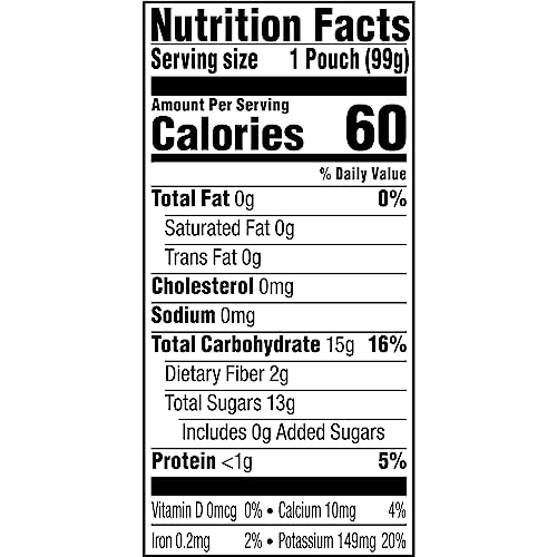 Plum Organics Stage 1 Organic Baby Food - Just Mangos - 3.5 oz Pouch (Pack of 12) - Organic Baby Food Pouch