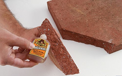 Gorilla Original Gorilla Glue, Brown, Waterproof Polyurethane Glue, 18 Ounce (Pack of 1) - Expands Into Materials, All Purpose
