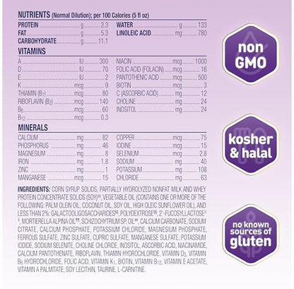 Enfamil NeuroPro Gentlease Baby Formula, Brain and Immune Support with DHA, Clinically Proven to Reduce Fusiness, Crying, Gas and Spit-up in 24 Hours, Non-GMO, 19.5 Oz