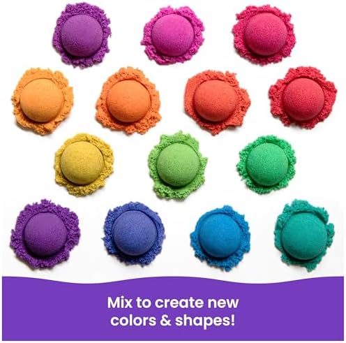 Kinetic Sand, 6lbs Mega Mixin’ Bag with Red, Yellow & Blue Play Sand, Sensory Toys for Kids & Classroom, Back to School Teacher Must Haves (Packaging May Vary)