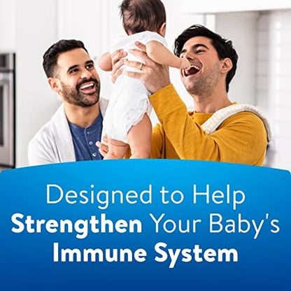 Similac 360 Total Care Infant Formula, Has 5 HMO Prebiotics, Our Closest Prebiotic Blend to Breast Milk, Non-GMO, Baby Formula, Ready to Feed, 8-fl-oz Bottle, Pack of 24