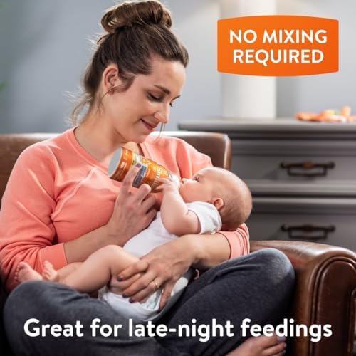 Similac 360 Total Care Sensitive Infant Formula for Fussiness & Gas Due to Lactose Sensitivity, Has 5 HMO Prebiotics, Baby Formula, Ready to Feed, 8-fl-oz Bottle, Pack of 24