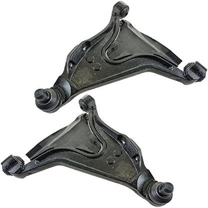 TRQ Front Lower Control Arm with Ball Joint Set Compatible with 1993-1997 Volvo 850 1998-2000 S70 V70