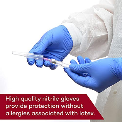 Dealmed Medical Exam Gloves – 200 Count XS Nitrile Gloves, Disposable Non-Irritating Latex Free, Multi-Purpose Use for a First Aid Kit and Medical Facilities