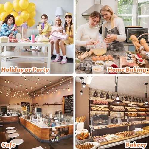 200 Pcs Bread Bags for Homemade Bread, Sourdough Paper Bags With Window, 50% Thicker 13.7x8.2x3.7in, A Large Bakery Bag Used for Storage Sourdough & Snacks, 210 Cute Sealing Stickers With Ties