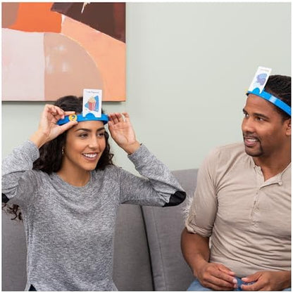 Hedbanz, Quick Question Picture Guessing Family Game for Game Night Headbands Board Game, for Adults and Kids Ages 7 and Up (Edition May Vary)