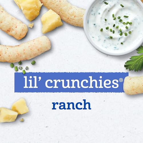 Gerber Snacks for Baby Lil Crunchies, Ranch, 1.48 Ounce (Pack of 6)
