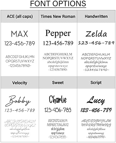 Personalized Dog Collar, Custom Pet Name and Contact Info Engraved, Adjustable Cotton Collar for Small Dogs, Cats, and Puppies with Safety Buckle – ACL