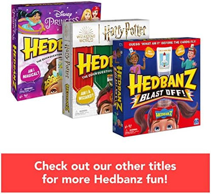 Spin Master Games Hedbanz Blast Off! Guessing Game with 25 Bonus Cards, Family Game Night for Kids and Families Ages 6 and up (Amazon Exclusive)
