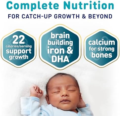 Enfamil NeuroPro EnfaCare High Calorie Premature Baby Formula, Milk-Based with Iron, Brain-Building DHA, Vitamins & Minerals for Immune Support, easy-to-digest proteins, Baby Milk, 23 Oz Can, 4 Count