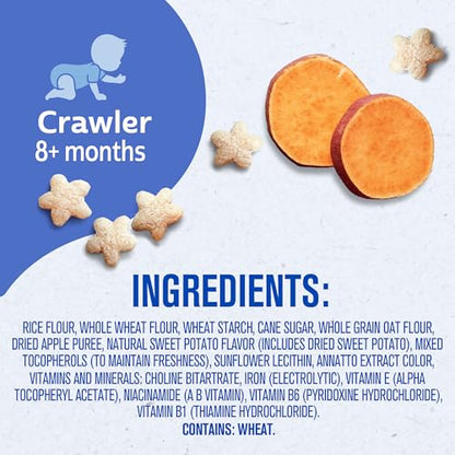 Gerber Baby Snacks Puffs, Sweet Potato, 1.48 Ounce (Pack of 6)