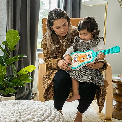 Baby Einstein Sing & Strum Magic Touch Ukulele Wooden Musical Toy, Ages 6 Months+, Multicolored