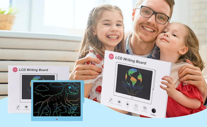 EooCoo Toys for Ages 4-8, Drawing Board, 15 Inch LCD Writing Tablet, Electronic Drawing Tablet, Boy Birthday Gift, Kids Toys, Drawing Pad Learning Games, Kids Travel Essential