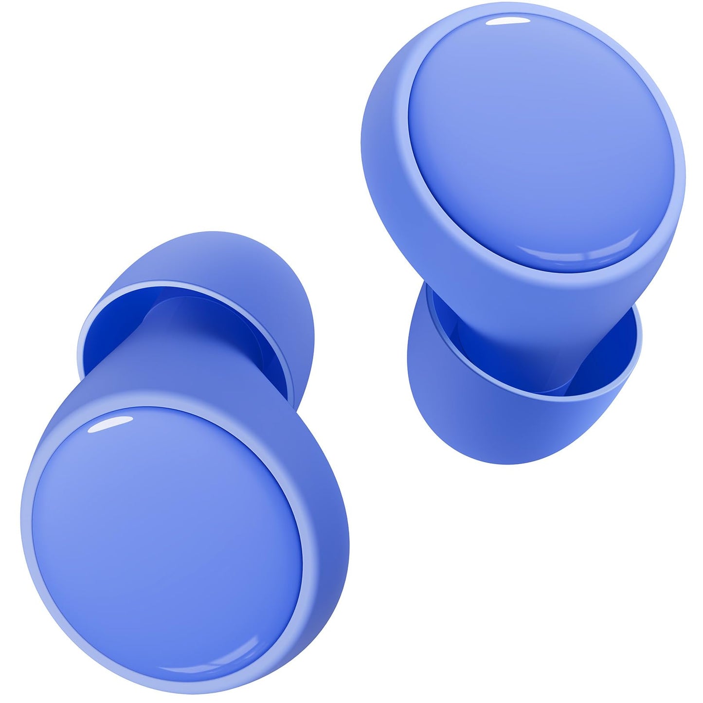 45dB Earplugs for Sleeping,Noise Cancelling Ear Plugs with 8 Pairs Ear Tips, Reusable Hearing Protection Noise Reduction Earplugs Suitable for Concerts,Travel,Work Fit Blue