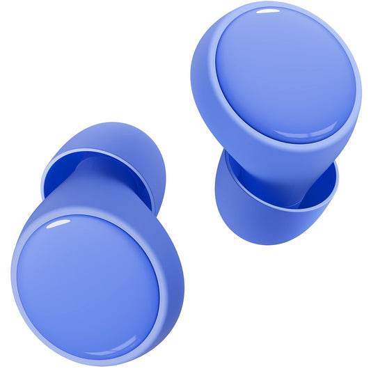45dB Earplugs for Sleeping,Noise Cancelling Ear Plugs with 8 Pairs Ear Tips, Reusable Hearing Protection Noise Reduction Earplugs Suitable for Concerts,Travel,Work Fit Blue